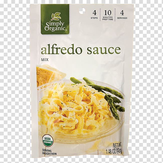 Vegetarian cuisine Taco Organic food Fettuccine Alfredo Pasta, white sauce pasta transparent background PNG clipart