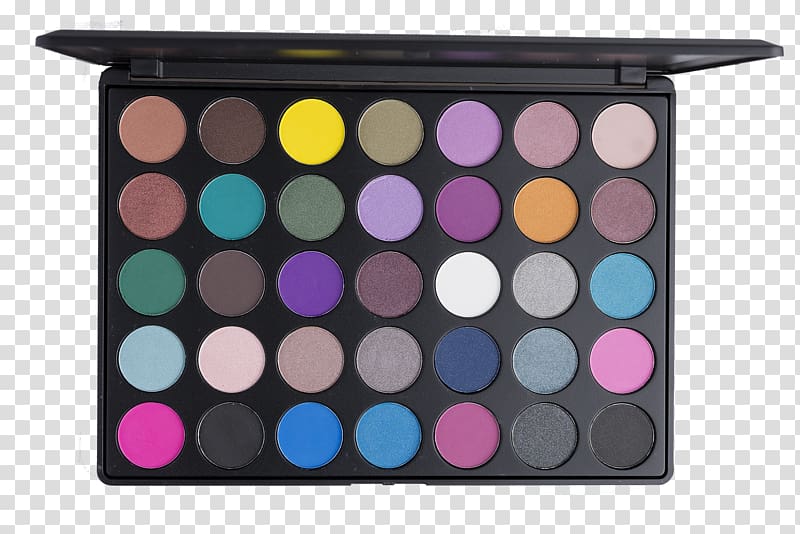 Morphe 35 Color Warm Eyeshadow Palette Eye Shadow Morphe 35 Color Nature Glow Eyeshadow Palette Cosmetics Morphe 35 Color Koffee Eyeshadow Palette, Makeup palette transparent background PNG clipart