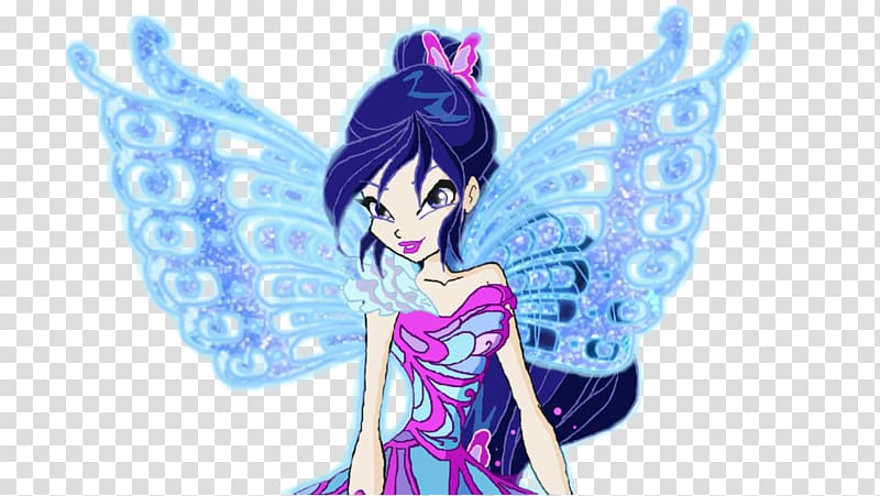 Musa Fairy Bloom Sirenix Butterflix, Fairy transparent background PNG clipart