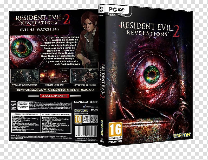 Resident Evil: Revelations 2 Resident Evil 4 Resident Evil: The Darkside Chronicles Xbox 360, Resident evil revelations 2 transparent background PNG clipart