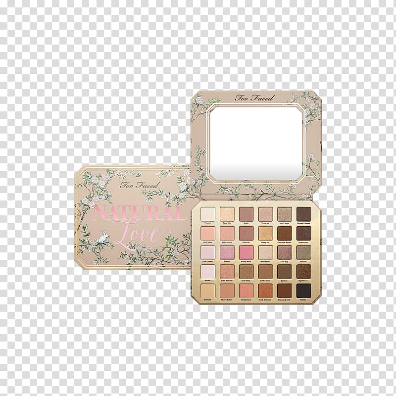 Too Faced Natural Love Eye Shadow Collection Cosmetics Too Faced Love Palette Too Faced Natural Eye Shadow Palette, others transparent background PNG clipart