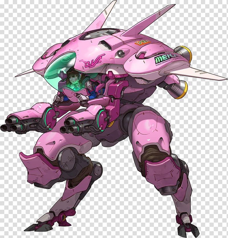 Overwatch D.Va Mecha Heroes of the Storm Tempo Storm, others transparent background PNG clipart