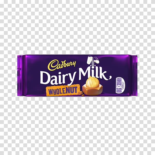 Cadbury Dairy Milk Chocolate bar Crunchie Fudge, milk transparent background PNG clipart