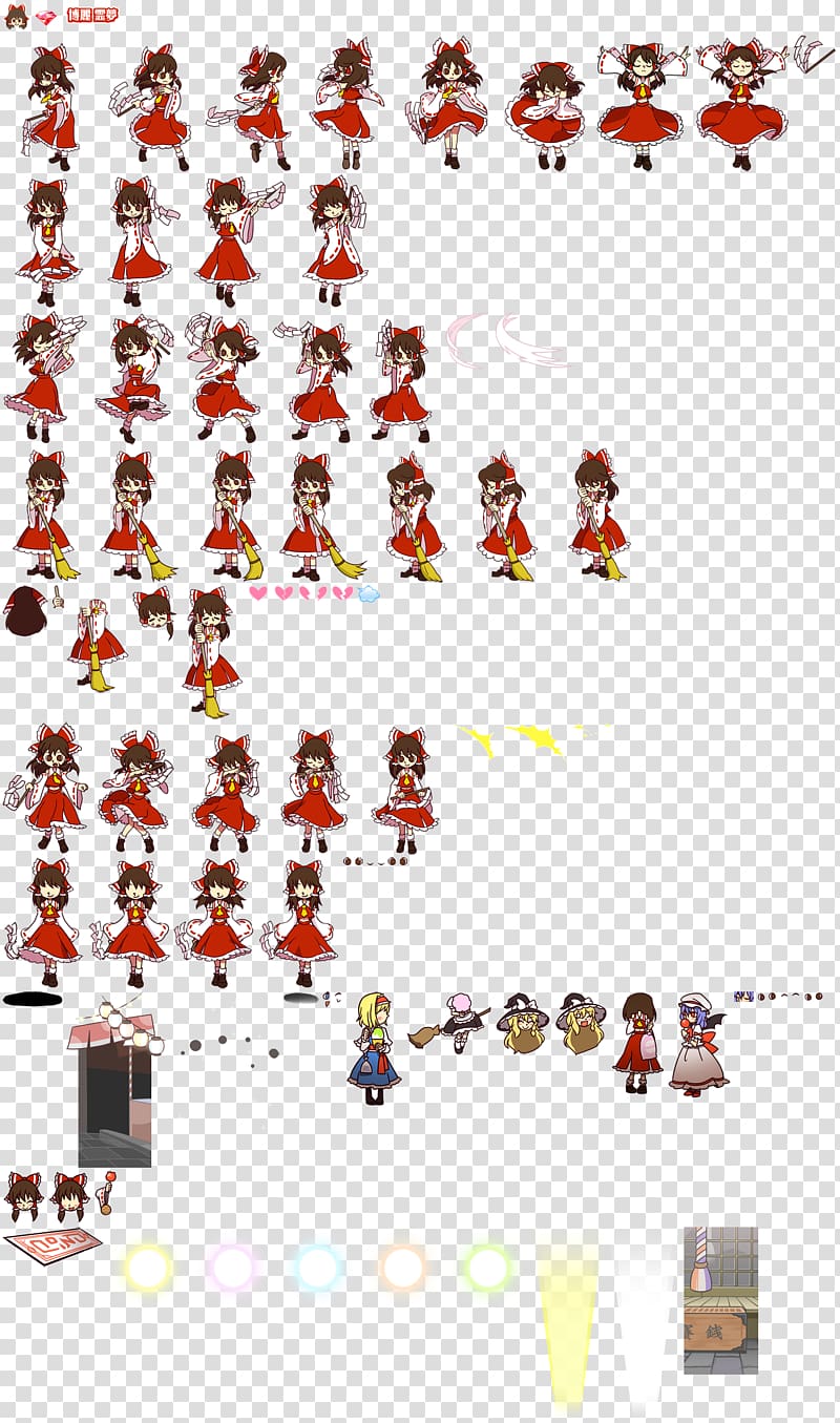 Reimu Hakurei Touhou Project Illustration Desktop , transparent background PNG clipart