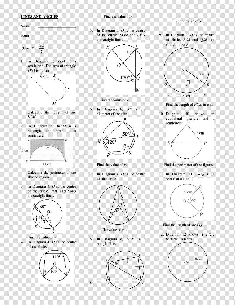 Document White Line art Sketch, circle diagram transparent background PNG clipart