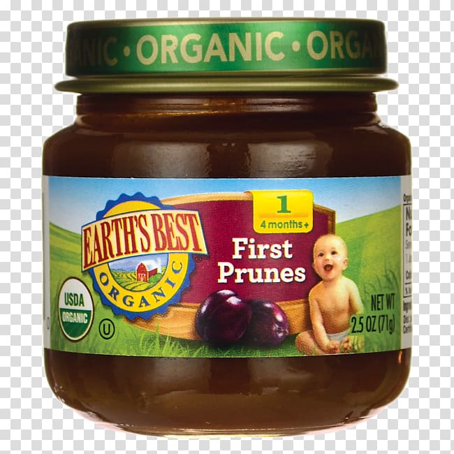 Baby Food Organic food Chutney Rice cereal, prunes transparent background PNG clipart