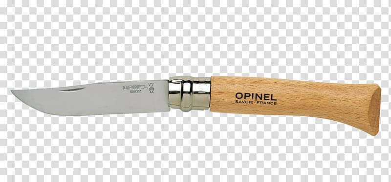 Hunting & Survival Knives Utility Knives Opinel knife Stainless steel, knife transparent background PNG clipart