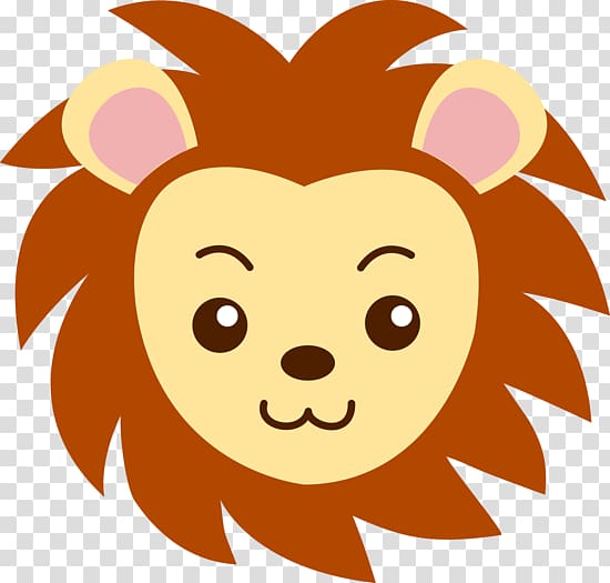 Lion Roar Free content , Baby Head transparent background PNG clipart