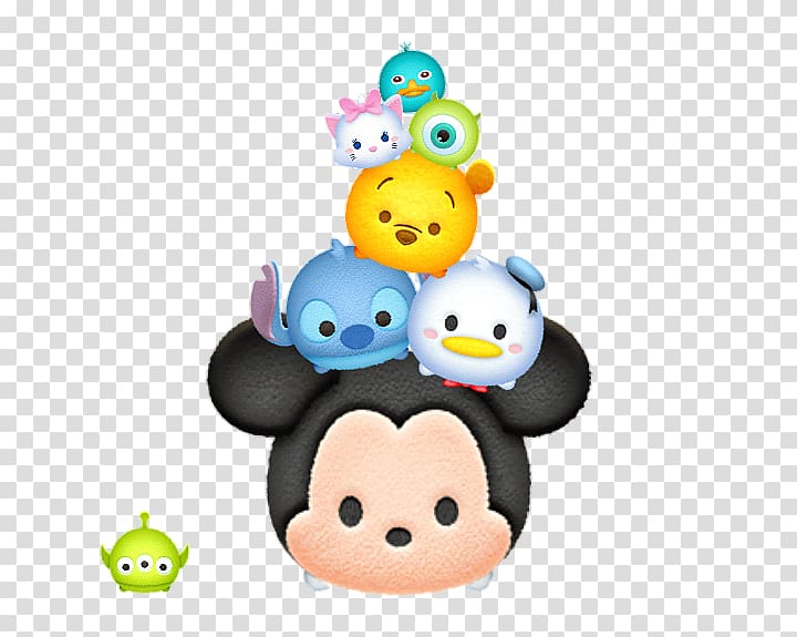 Disney characters illustration, Disney Tsum Tsum The Walt Disney Company Android Desktop , android transparent background PNG clipart