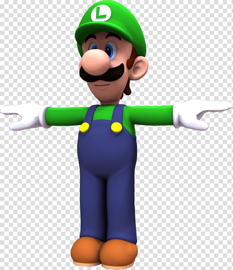 Super Mario 64 Luigi Dr. Mario Toad, luigi transparent background PNG clipart