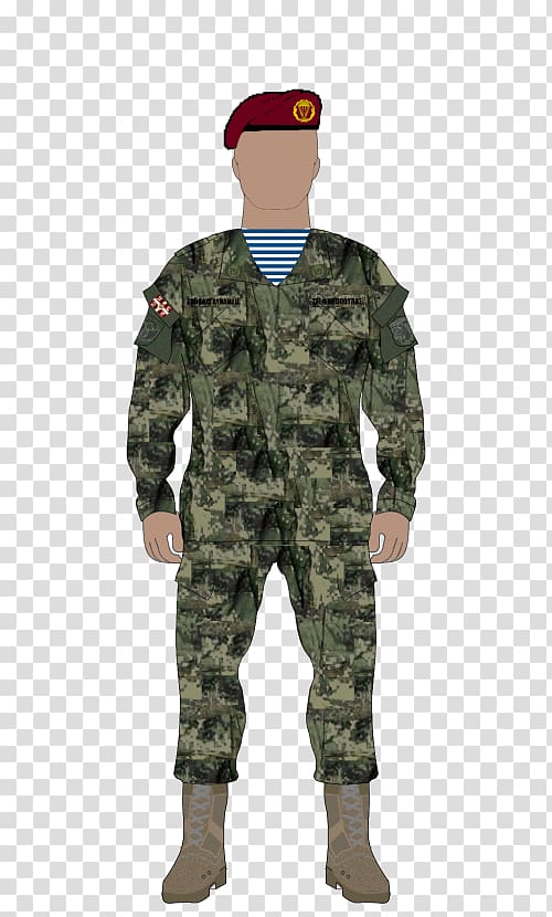 Шаблоны военной одежды для