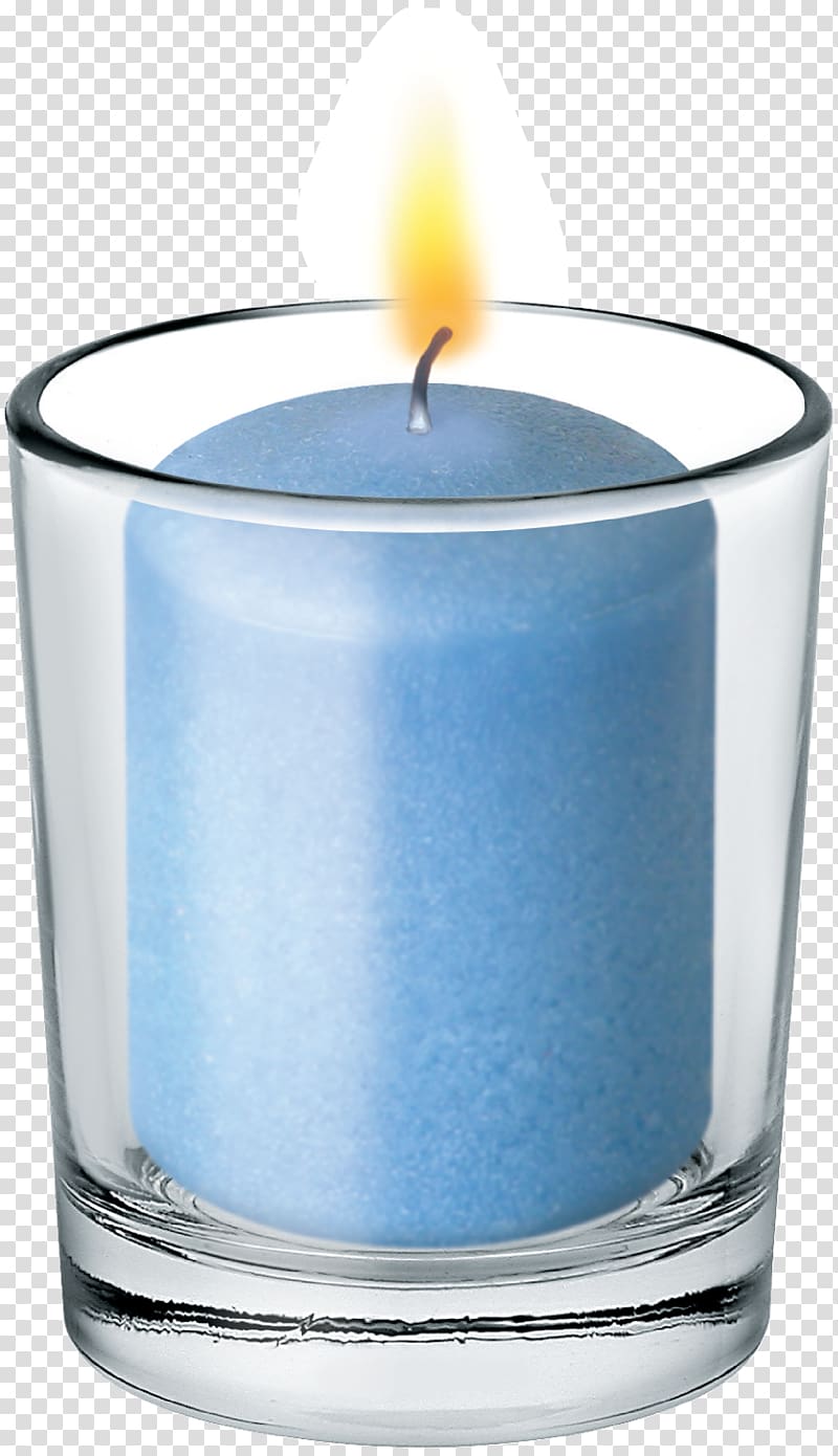 Glass Votive candle Tealight Candlestick, candel transparent background PNG clipart