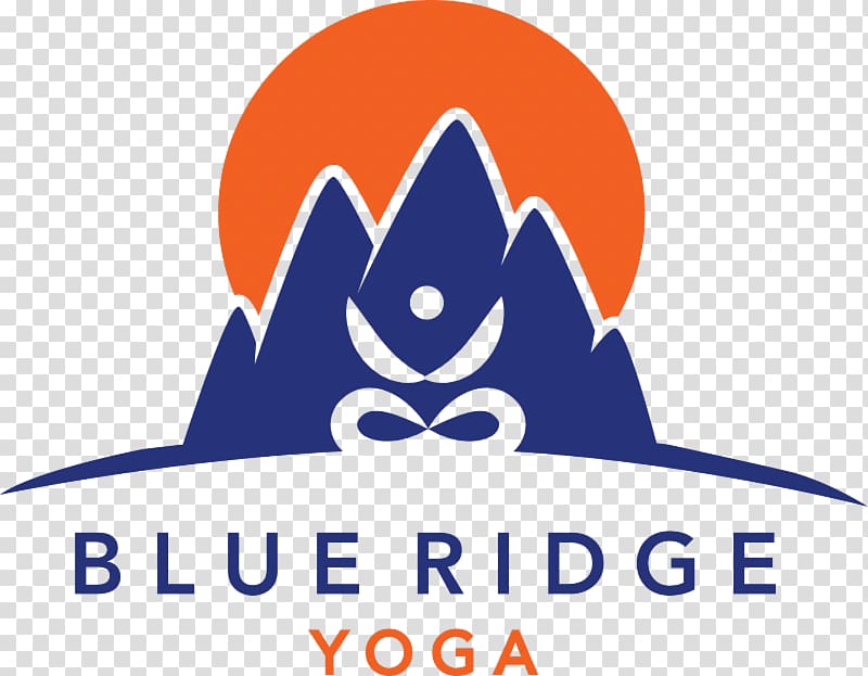 Logo Blue Ridge Yoga Business Lorem ipsum, design transparent background PNG clipart