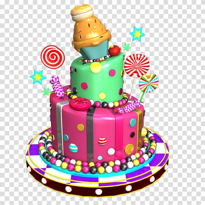 Birthday cake Layer cake Sugar cake Torte, Layer Cake transparent background PNG clipart