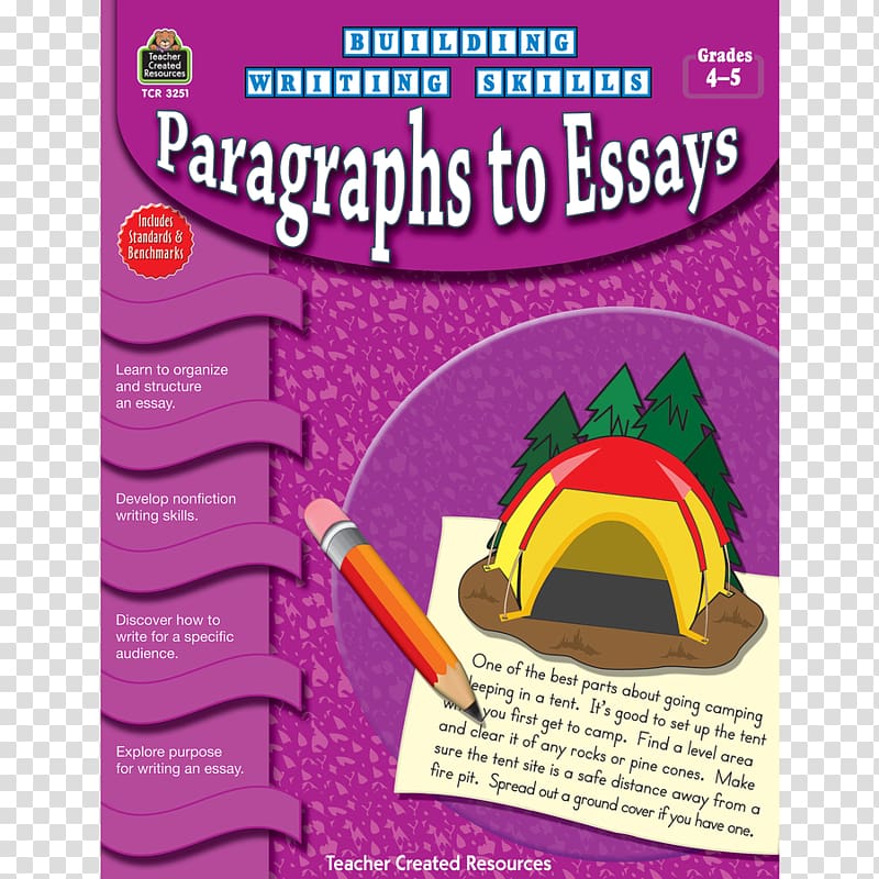Building Writing Skills: Sentences to Paragraphs Building Writing Skills: Paragraphs to Essays, Nonfiction Writing Ideas Pinterest transparent background PNG clipart