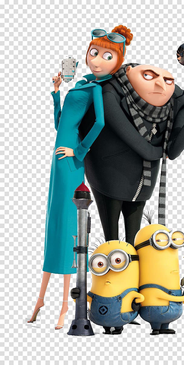 Despicable Me 2 Lucy Wilde YouTube Felonious Gru Kristen Wiig, bob transparent background PNG clipart