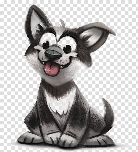Dog Puppy Drawing Art, Cartoon puppy transparent background PNG clipart