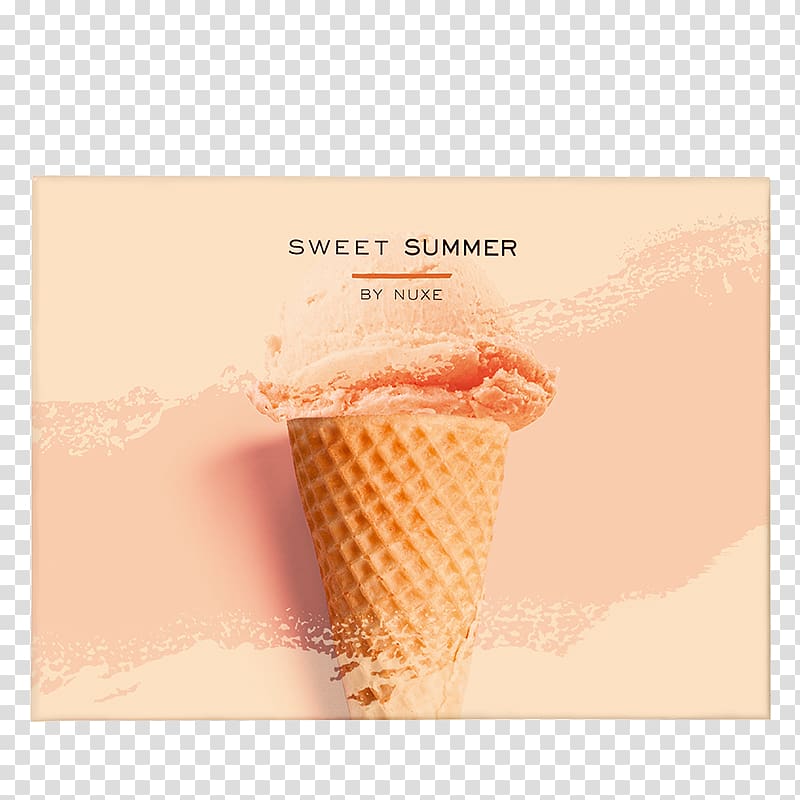 Gelato Nuxe Ice Cream Cones Residential gateway Summer, cute text box transparent background PNG clipart