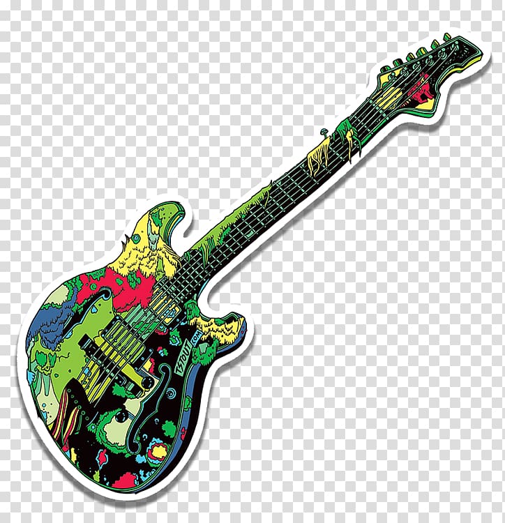 Bass guitar Acoustic-electric guitar Acoustic guitar, Bass Guitar transparent background PNG clipart