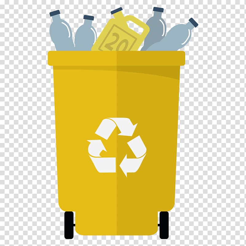 Rubbish Bins & Waste Paper Baskets Recycling Waste sorting, glass transparent background PNG clipart