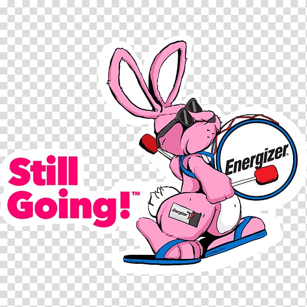 Energizer Bunny Logo Sticker, Energizer bunny transparent background PNG clipart