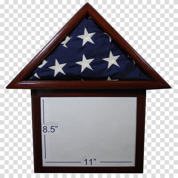 Flag of the United States Shadow box Display case, display box transparent background PNG clipart