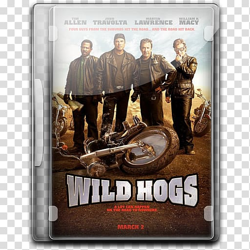 Motorcycle Film Comedy Harley-Davidson Wild Hogs, motorcycle transparent background PNG clipart