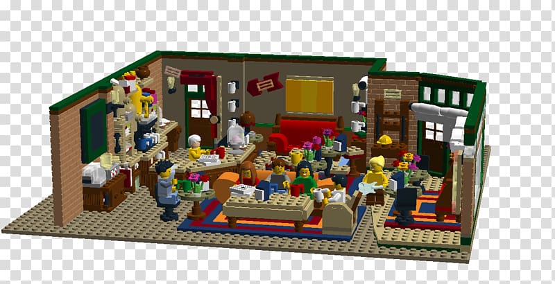 The Lego Group Central Perk Lego Ideas LEGO Friends, Friends lego transparent background PNG clipart