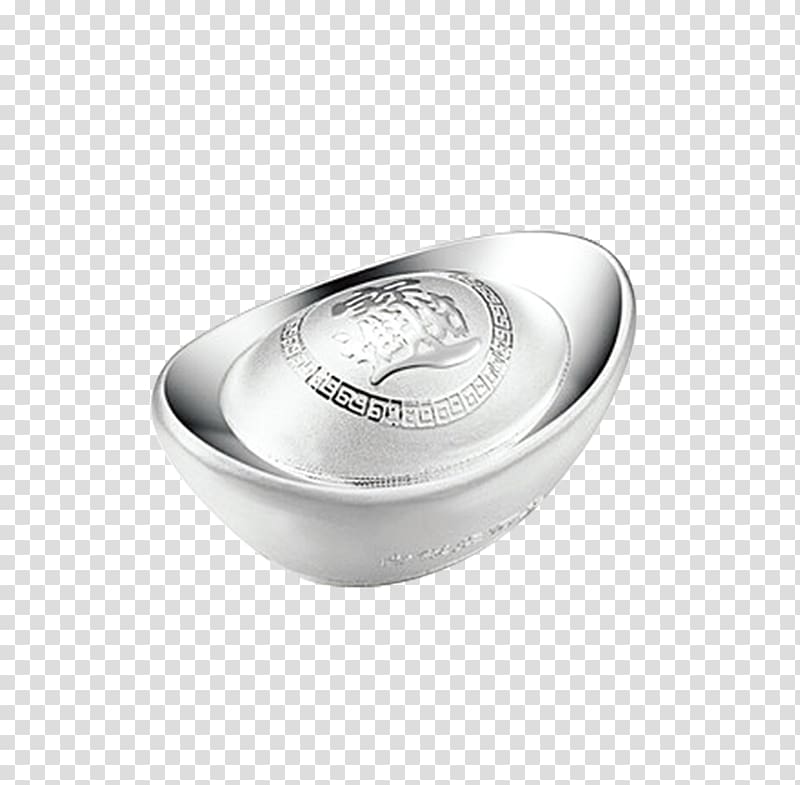 Silver coin Ingot Gratis, The silver ingot of silver transparent background PNG clipart