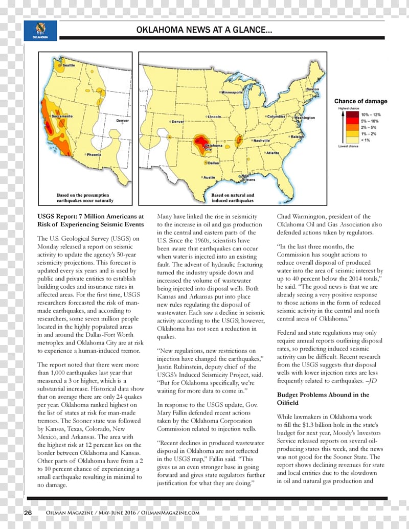 Anthropogenic hazard New Madrid Seismic Zone Induced seismicity Earthquake United States Geological Survey, Booklet transparent background PNG clipart