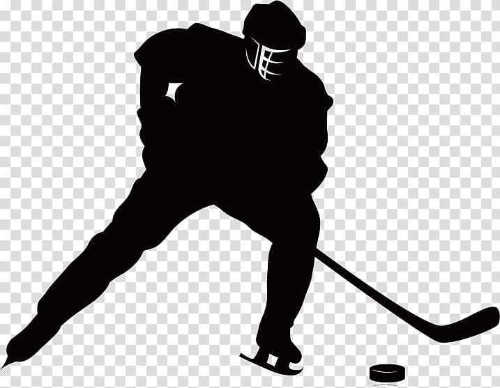 Ice hockey Hockey puck Field hockey Hockey stick, Hockey player transparent background PNG clipart