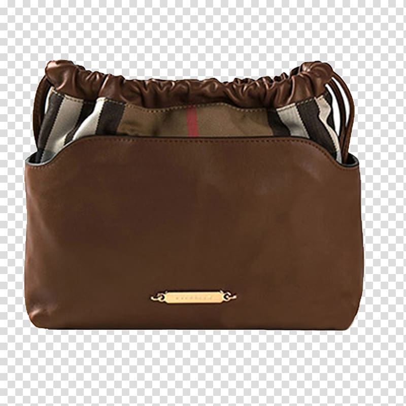 Handbag Leather Burberry Messenger bag, Burberry leather clutch transparent background PNG clipart