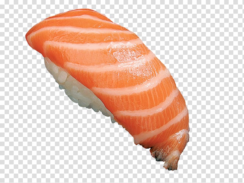 Sushi Lox Salmon Makizushi, Sushi transparent background PNG clipart