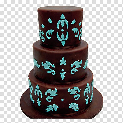 Wedding cake Cupcake Birthday cake Turquoise, chocolate cake transparent background PNG clipart