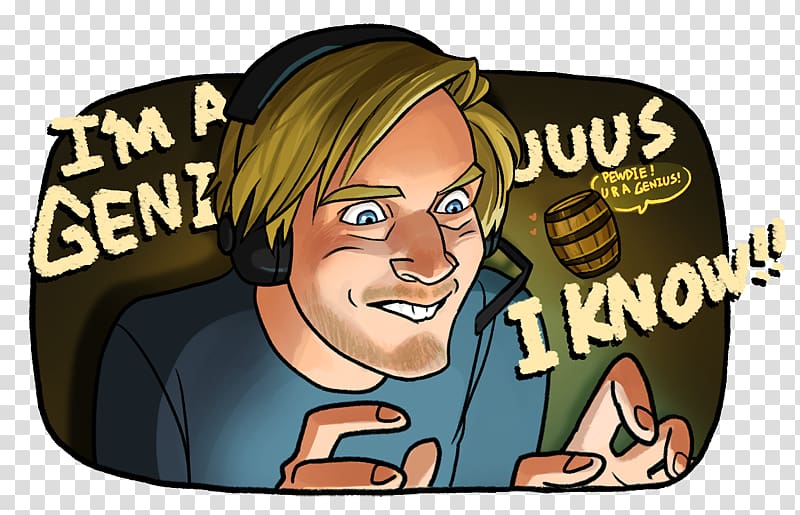 PewDiePie YouTube Fan art Drawing, youtube transparent background PNG clipart