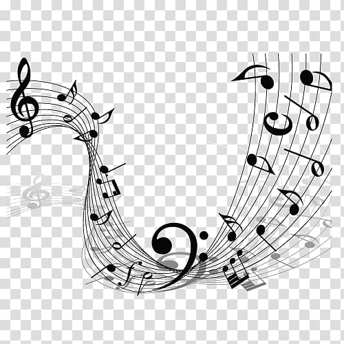 musical notes, Musical note Staff Clef, musical note transparent background PNG clipart