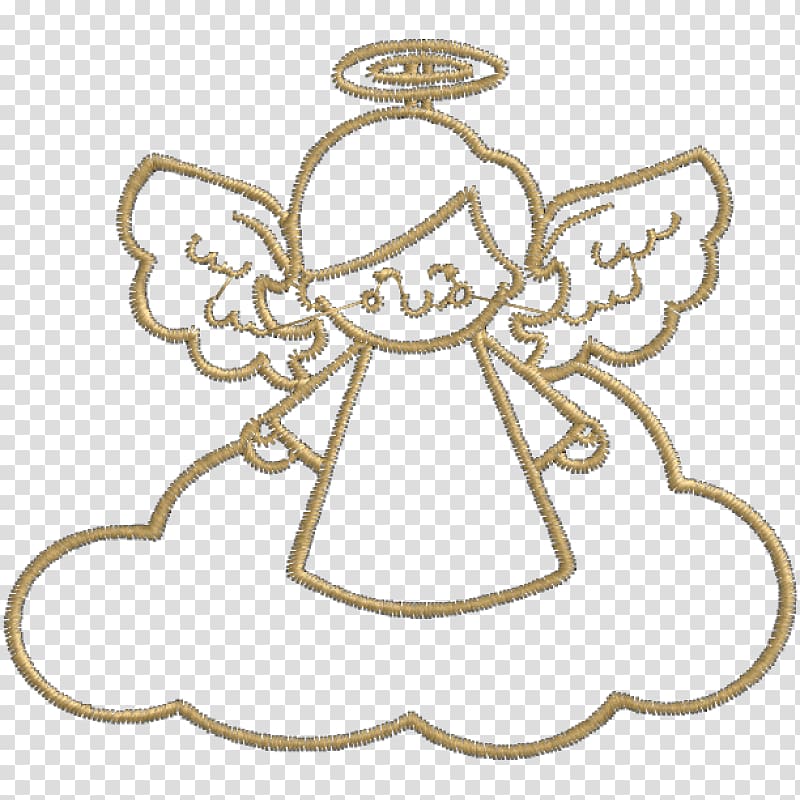 Embroidery Angel Sewing Machines Aixovar Textile, angel transparent background PNG clipart