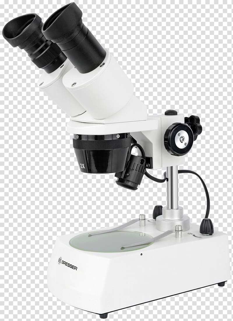 Stereo microscope Light Bresser Binoculair, microscope transparent background PNG clipart