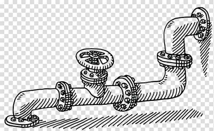 Drawing Water pipe Valve, water transparent background PNG clipart