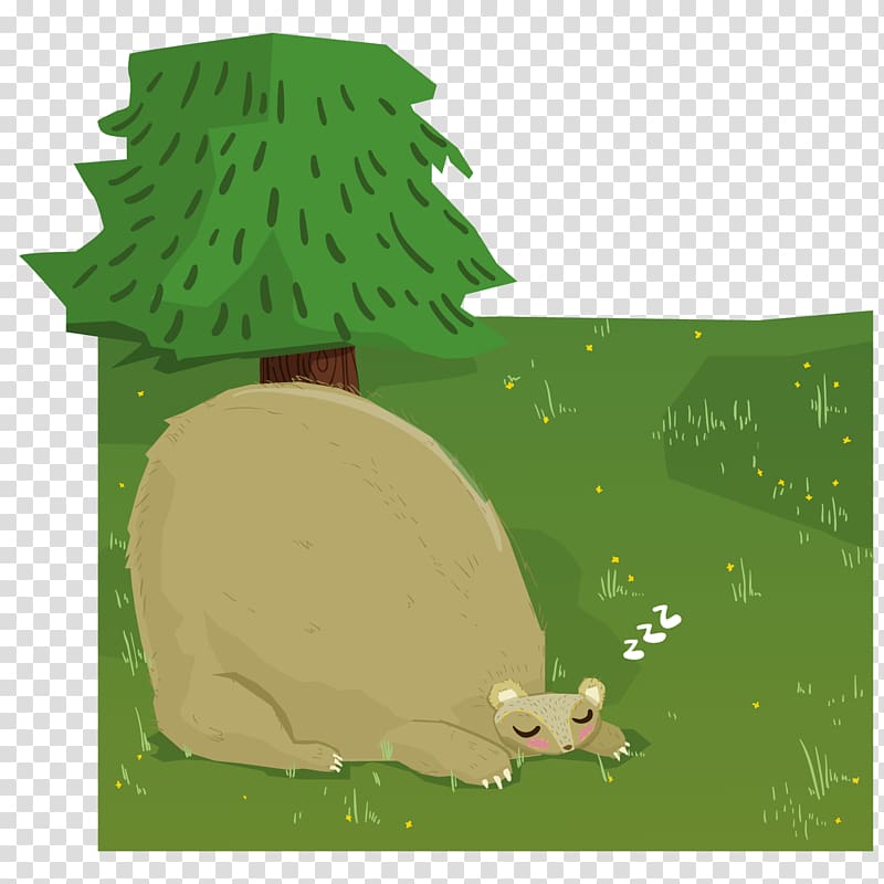 Cartoon Illustration, cartoon forest material transparent background PNG clipart