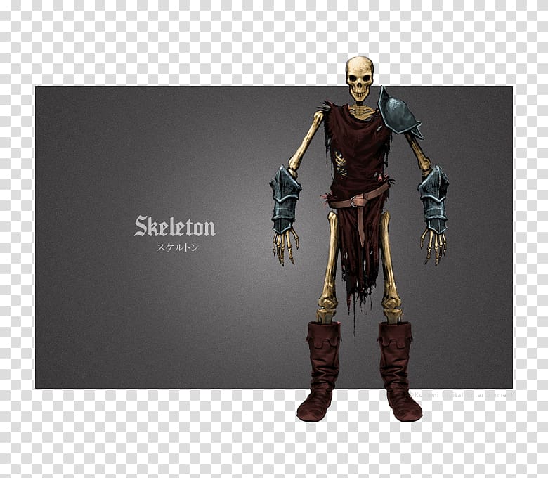 Castlevania: Lords of Shadow 2 Castlevania: Symphony of the Night Castlevania: Lords of Shadow – Mirror of Fate Skeleton, Skeleton transparent background PNG clipart