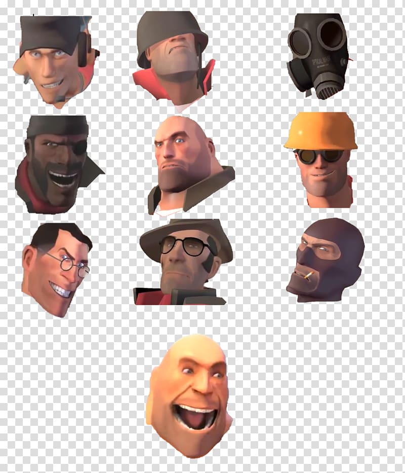 Markiplier Team Fortress 2 Face Turbo Dismount Let\'s Play, engineer transparent background PNG clipart