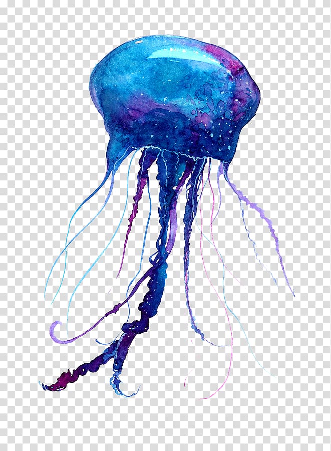 Medusa Watercolor painting, painting transparent background PNG clipart
