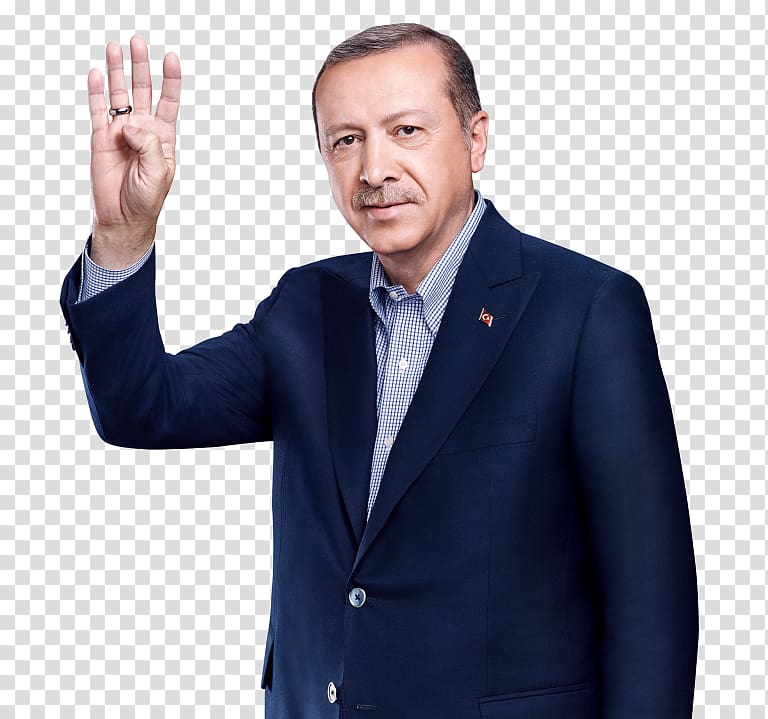 man raising his right hand, Recep Tayyip Erdoğan Alif Center Ankara President of Turkey Adana, Erdogan transparent background PNG clipart