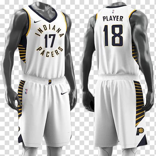 Indiana Pacers NBA Jersey Basketball uniform, basketball uniform transparent background PNG clipart