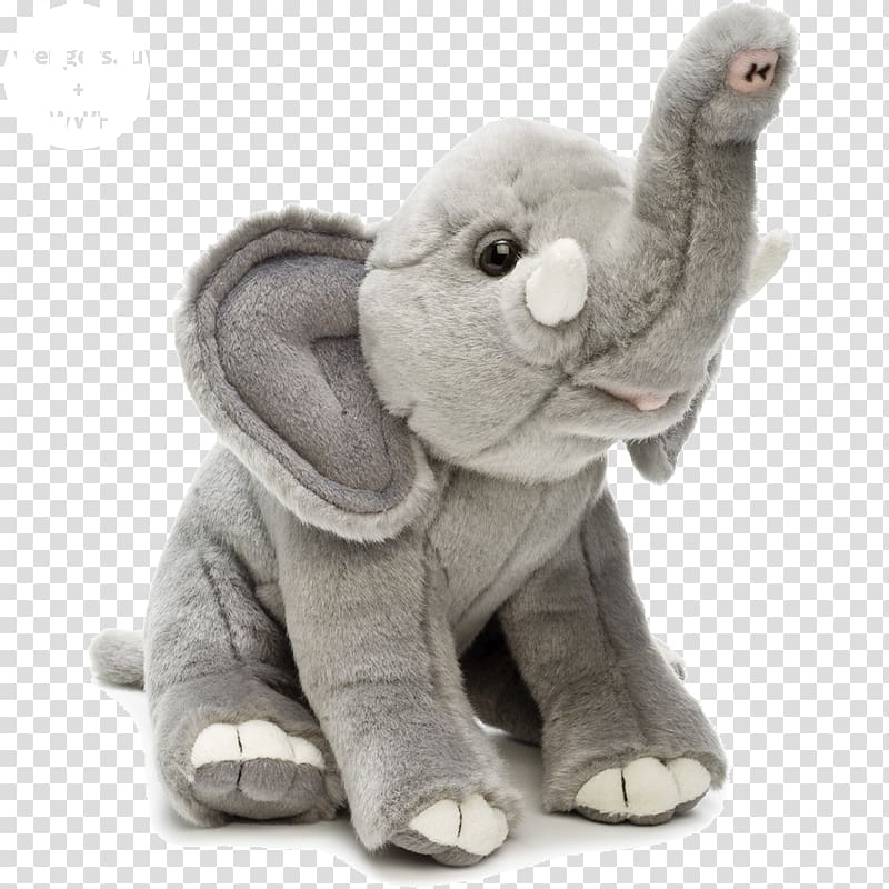 Stuffed Animals & Cuddly Toys Indian elephant African elephant, toy transparent background PNG clipart
