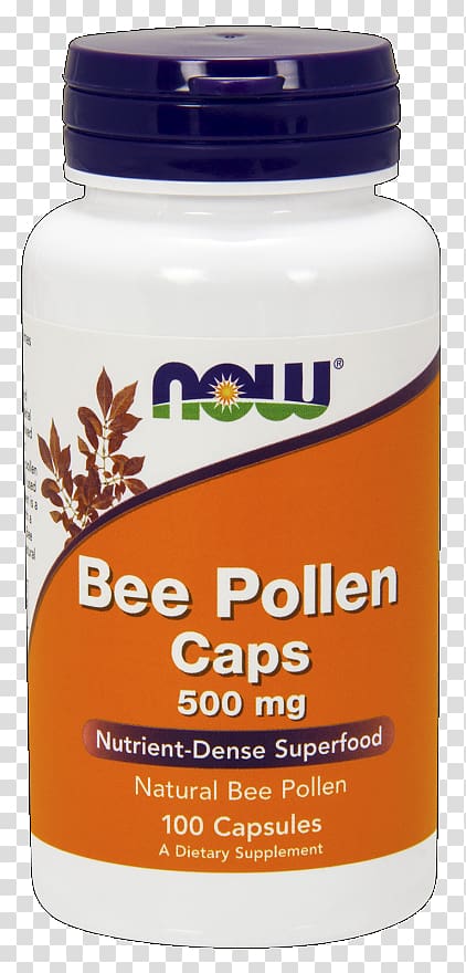 Dietary supplement Lysine NOW Foods Health, Bee Pollen transparent background PNG clipart