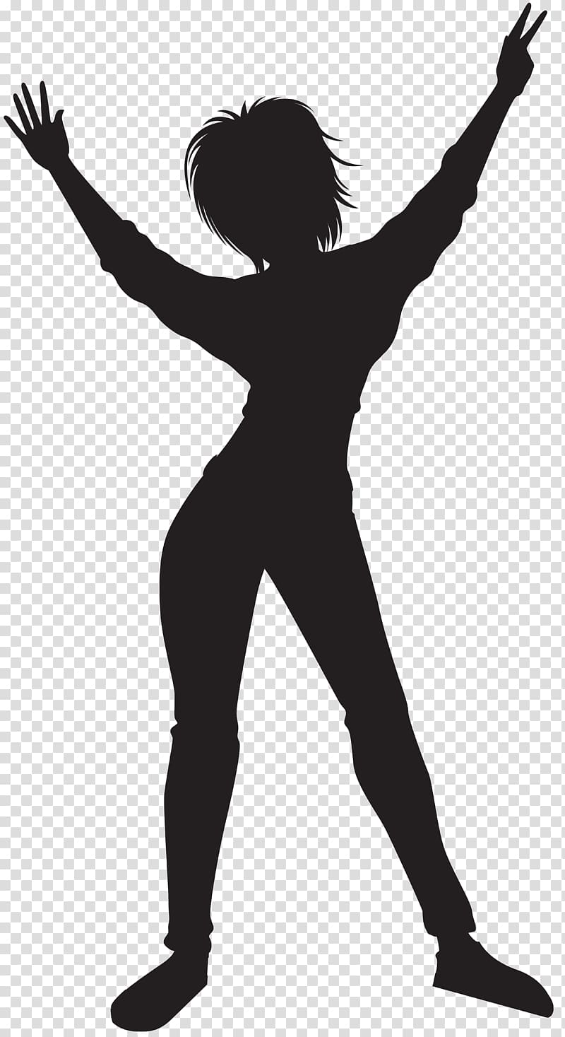silhouette of woman , Dancing Girl Silhouette Dance , Dancing Girl Silhouette transparent background PNG clipart