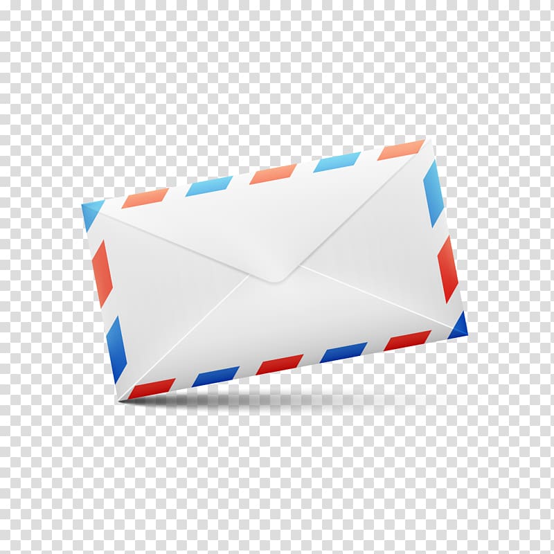 Envelope Blue Illustration, envelope transparent background PNG clipart