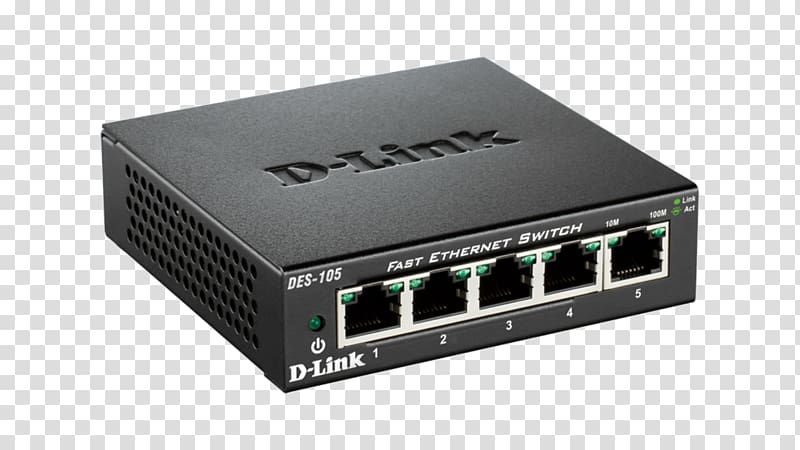 Network switch Gigabit Ethernet Fast Ethernet Port, switch transparent background PNG clipart